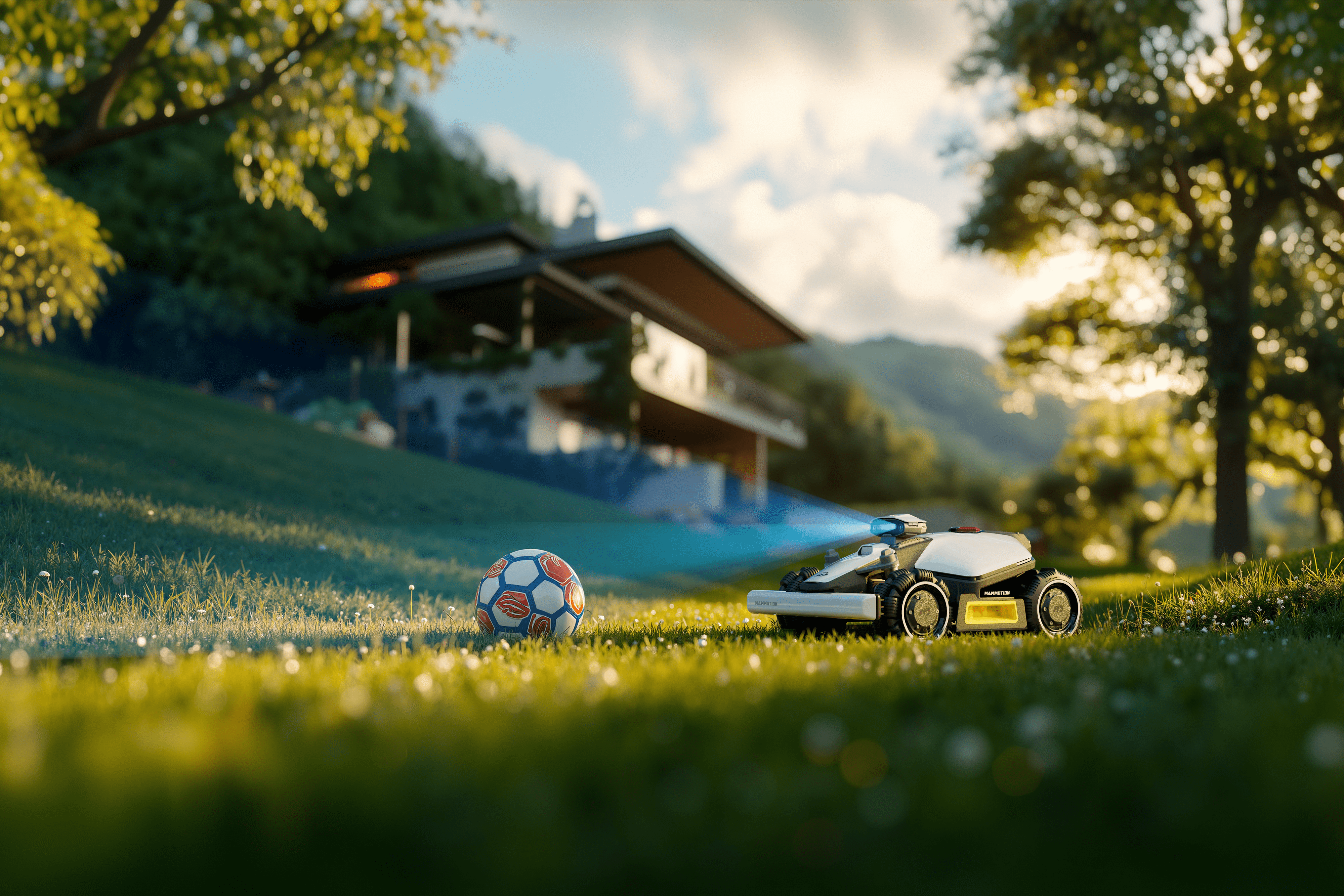 Mammotion LUBA Mini AWD 800 inkl. garage